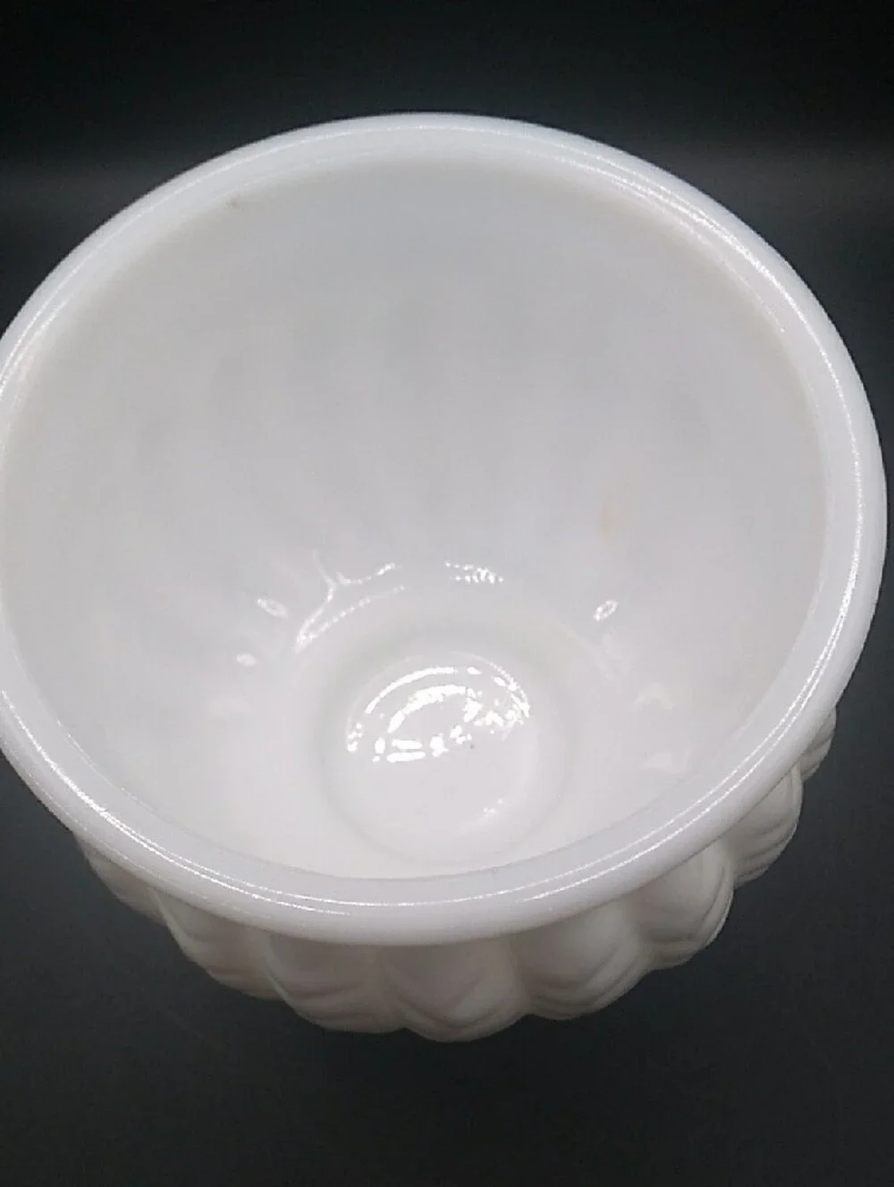 Vintage Randall Milk Glass Planter Vase (B8)